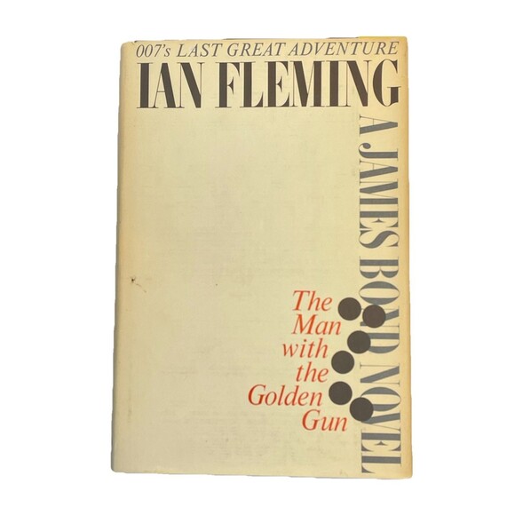 James Bond The Man With The Golden Gun Ian Fleming Hardcover w/Dust Jacket 1965 - Picture 1 of 12